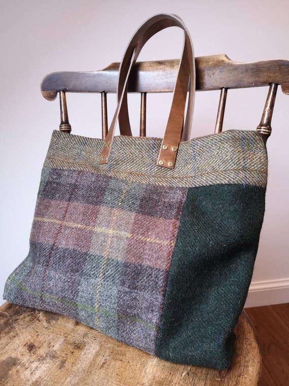 house of bruar harris tweed bags