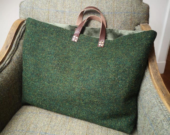 Abbie Harris Tweed tote