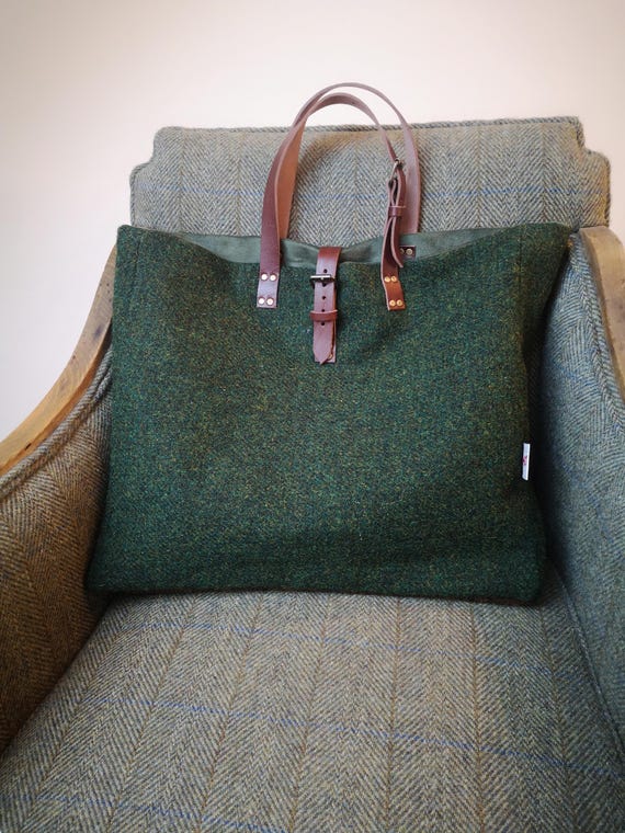 Bobi Harris Tweed tote