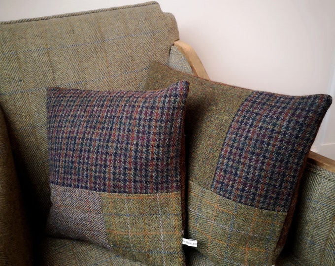 Harris Tweed cushion cover