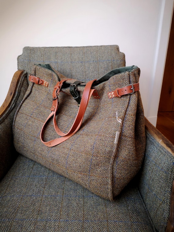 New Filip weekender Harris Tweed bag