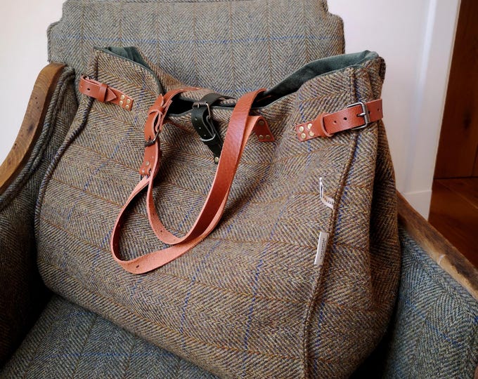 New Filip weekender Harris Tweed bag