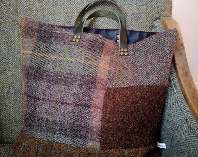 Ella Harris Tweed tote bag