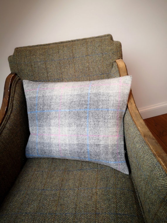 Sebastian Harris Tweed cushion cover