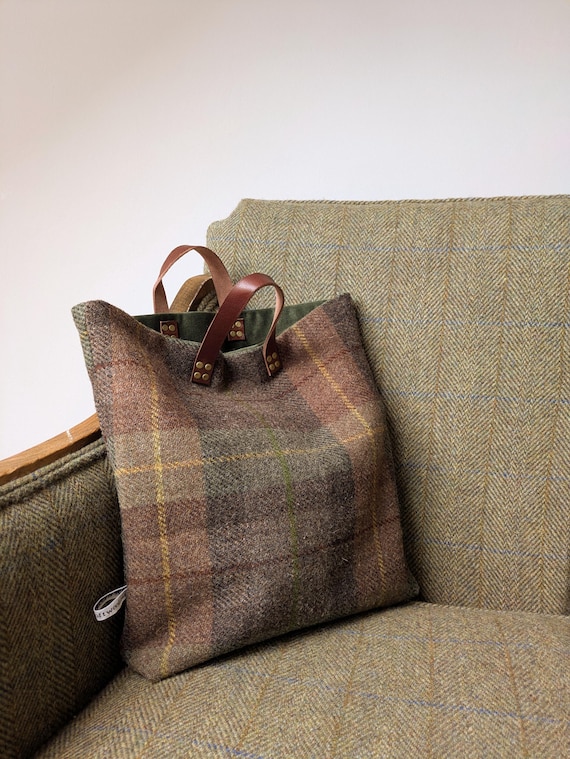 New Seamus Harris Tweed bag