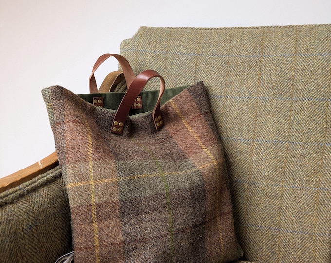 New Seamus Harris Tweed bag
