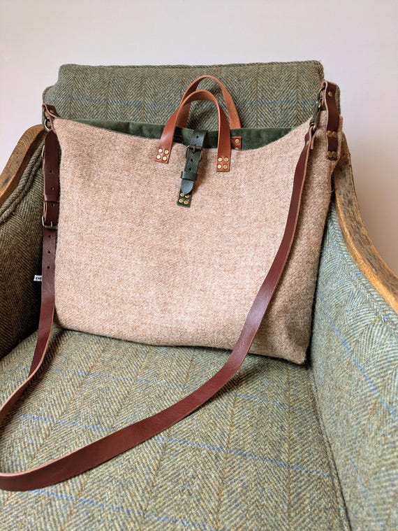 New Elis Harris Tweed tote bag