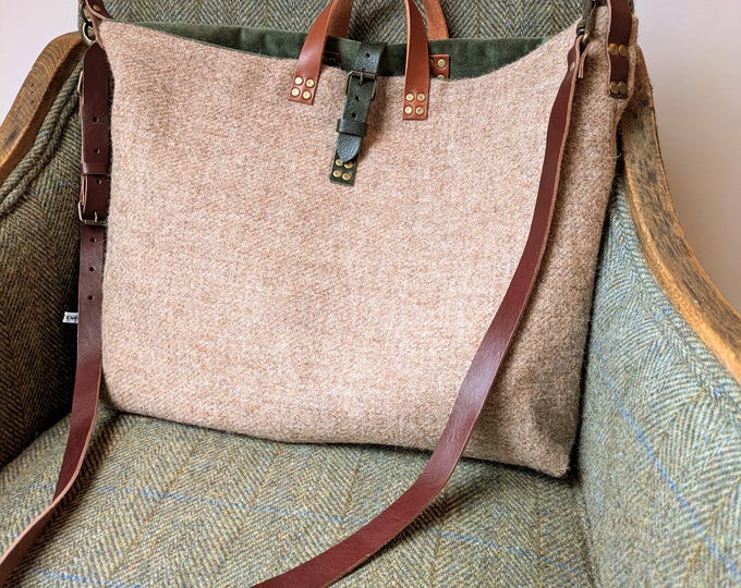 New Elis Harris Tweed tote bag