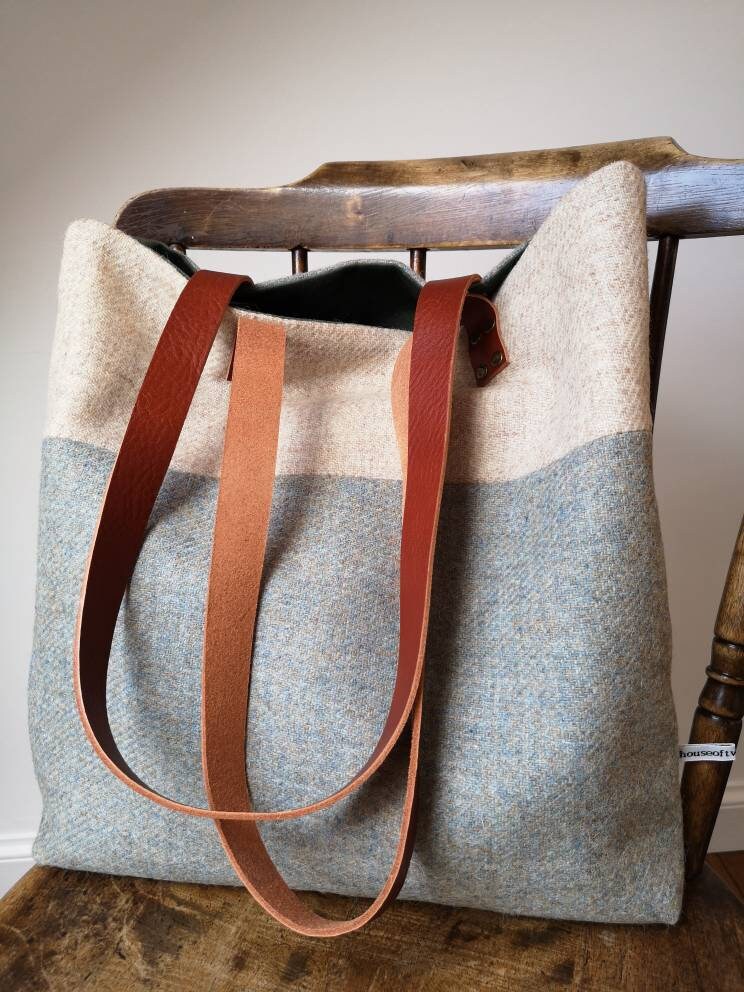 tweed designer bag