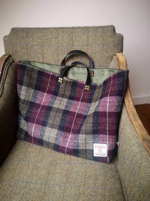 Rona Harris Tweed bag