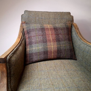 Luke Harris Tweed cushion cover