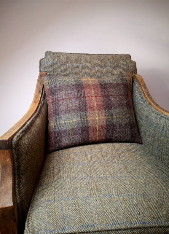 SOLD OUT Luke Harris Tweed cushion cover