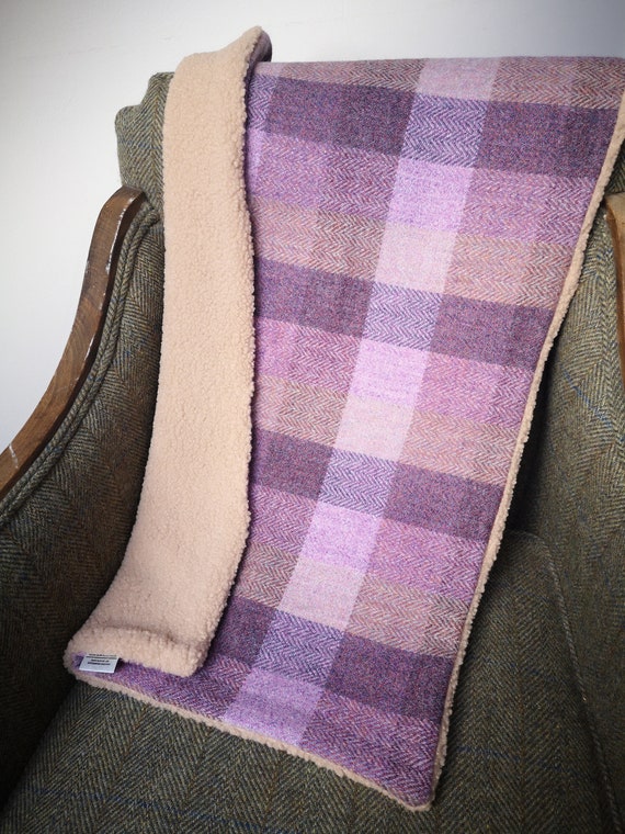 Harris tweed baby blanket clearance