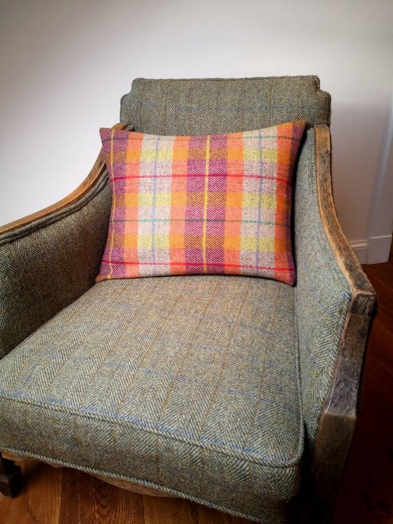 Harry Harris Tweed cushion cover