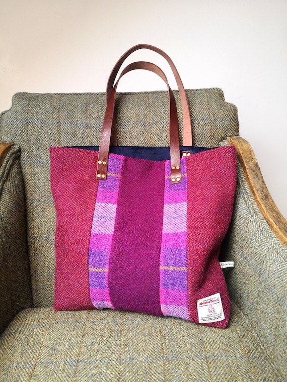 New Hue Harris Tweed bag