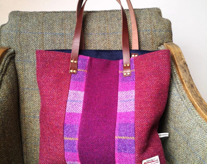 New Hue Harris Tweed bag