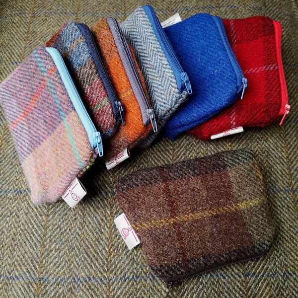 New Harris Tweed small coin purse