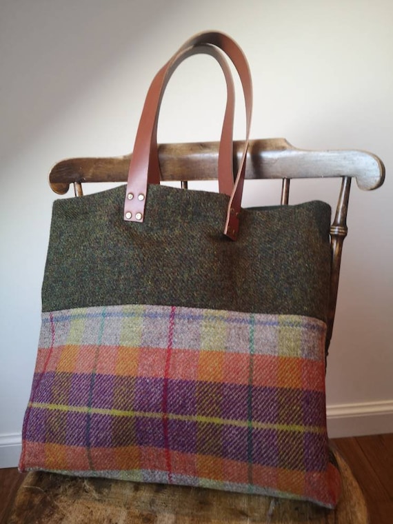 tweed tote