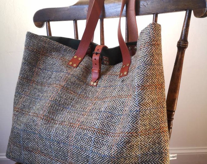 Bobi Harris Tweed tote