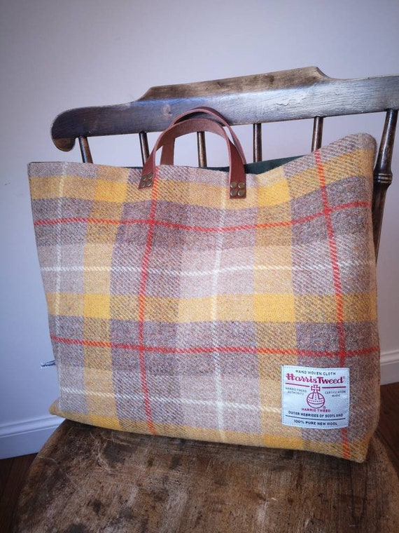 Yasmin Harris Tweed bag
