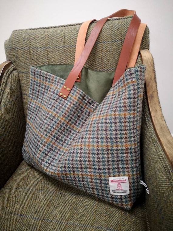 New Viv Harris Tweed bag
