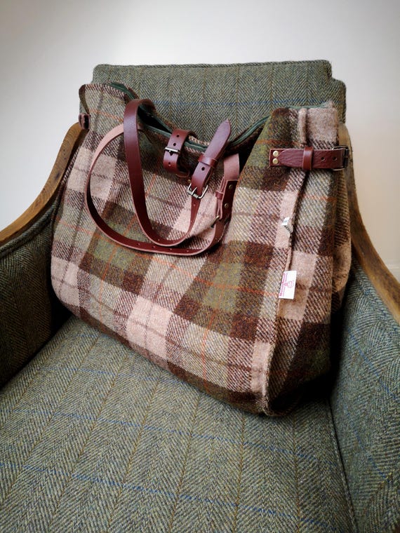 New Filip weekender Harris Tweed bag