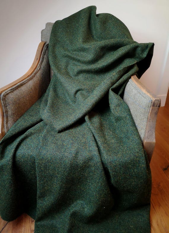 New Harris Tweed blanket throw bedspread