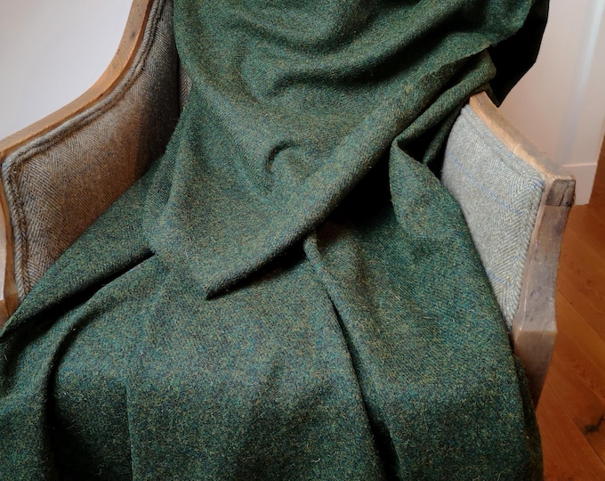 Harris Tweed blanket throw bedspread
