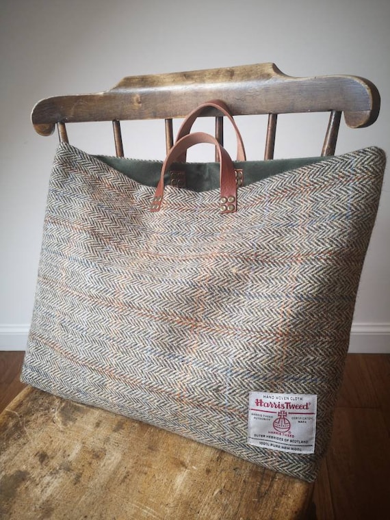 Lucy Harris Tweed bag