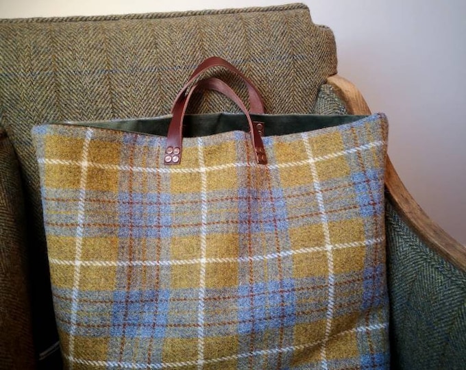 Andre Harris Tweed bag