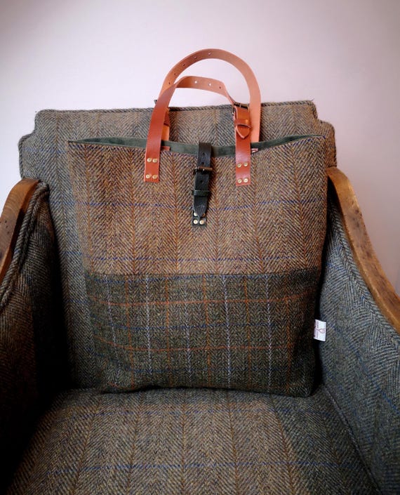 Eugene  Harris Tweed bag
