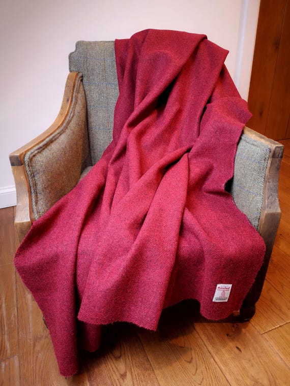 New Harris Tweed blanket throw bedspread