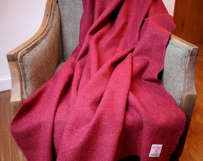 New Harris Tweed blanket throw bedspread