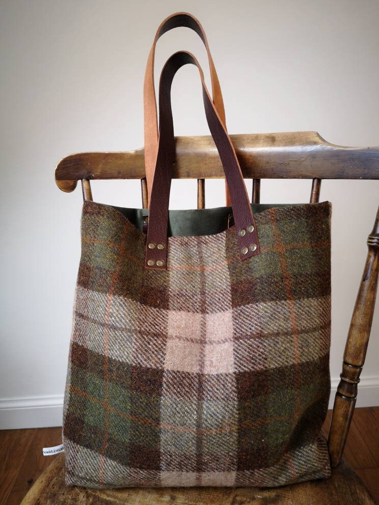 house of bruar harris tweed bags