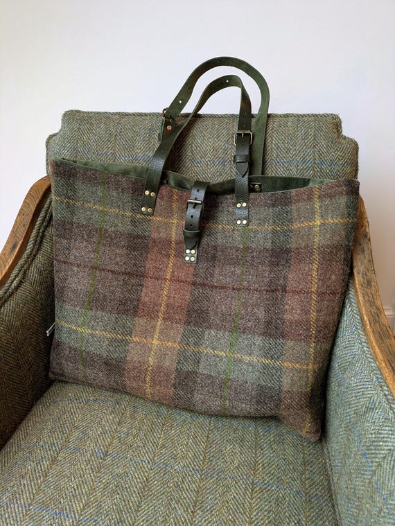 New Seamus Harris Tweed tote