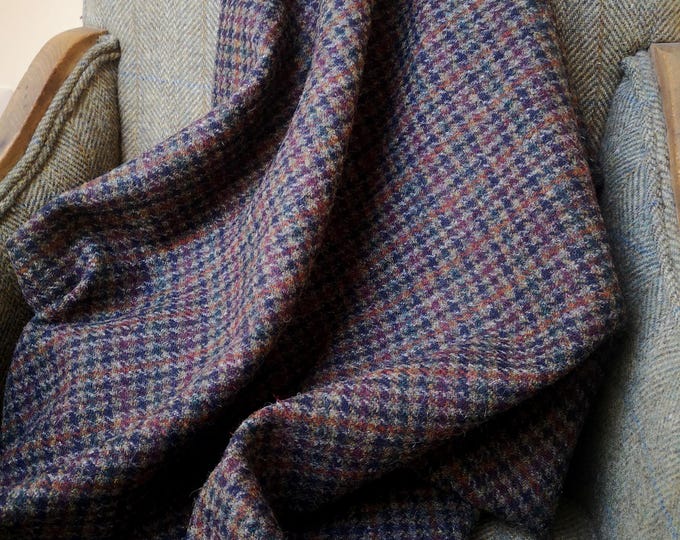 Harris Tweed blanket throw bedspread