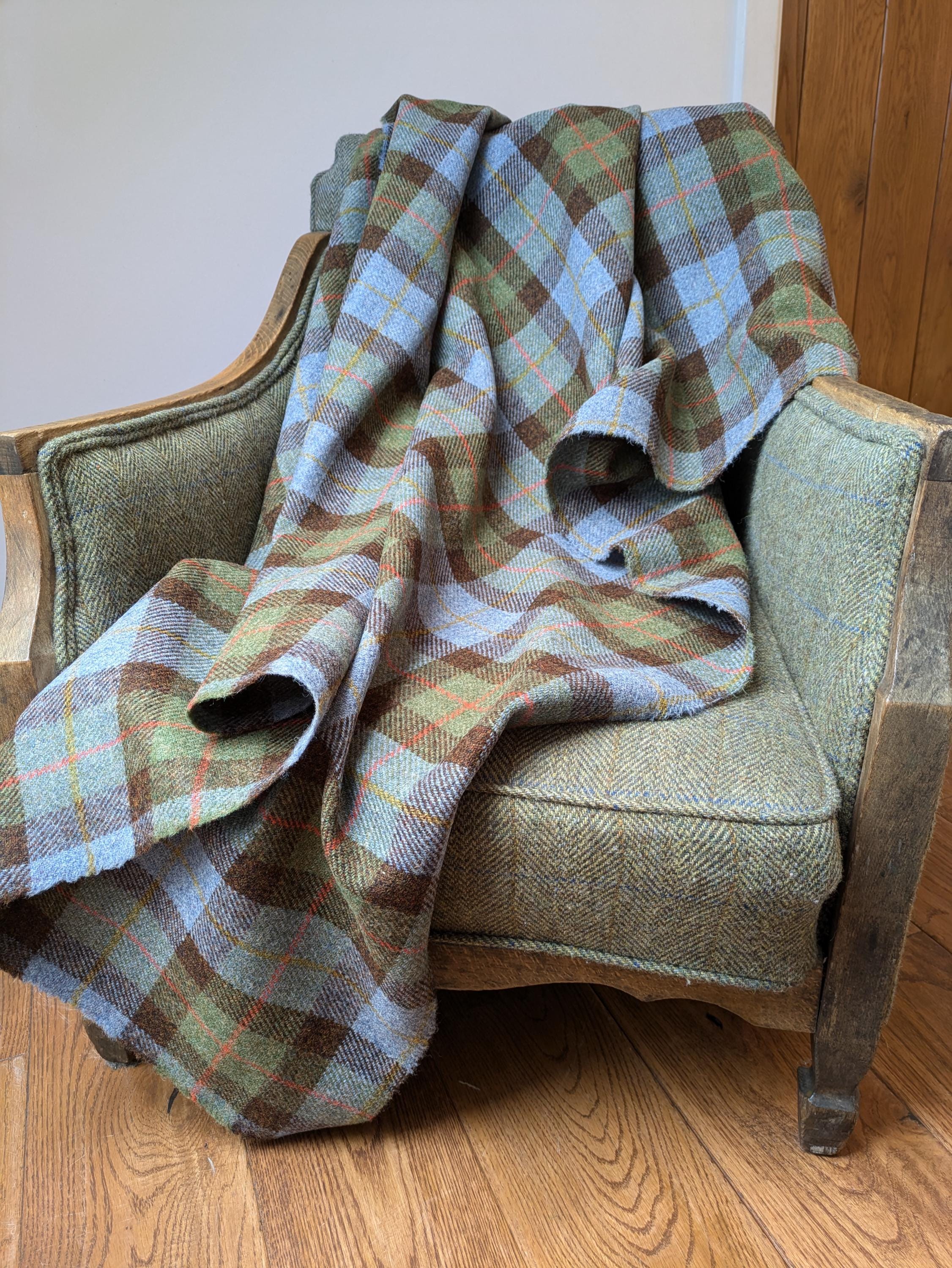 Harris Tweed Blanket Throw Bedspread