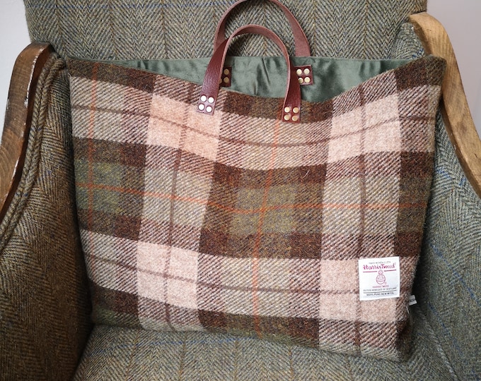 York Harris Tweed bag