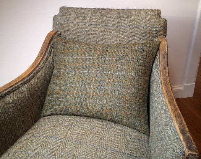 Morris Harris Tweed cushion cover