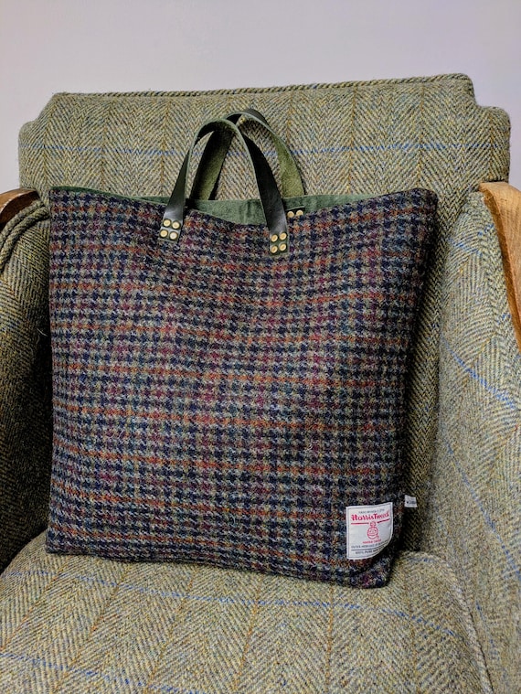 New Somhairle Harris Tweed bag