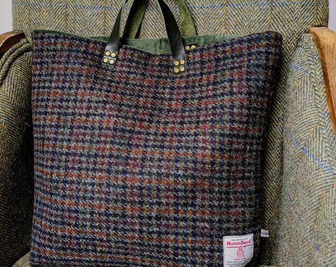 New Somhairle Harris Tweed bag