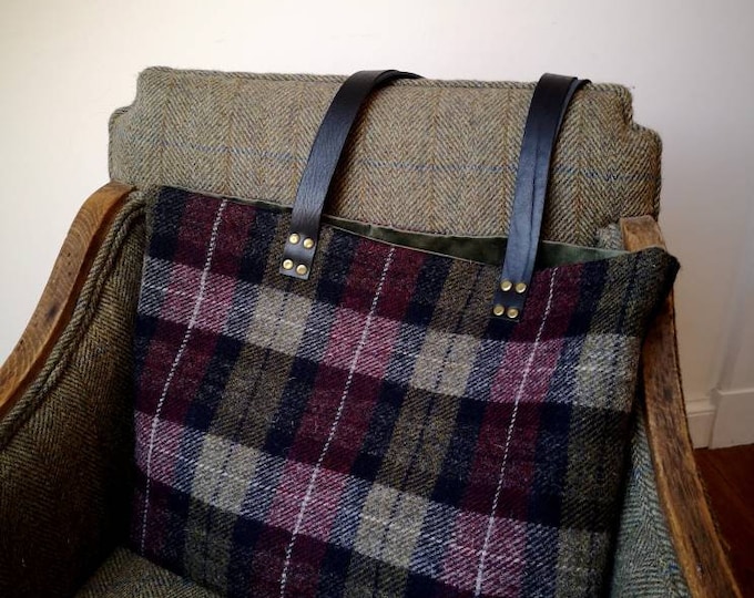 Claris Harris Tweed bag