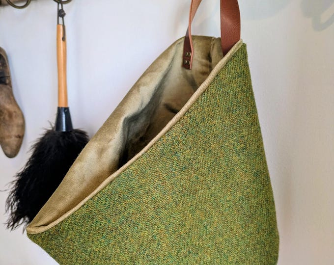 New Harris Tweed storage solution, basket