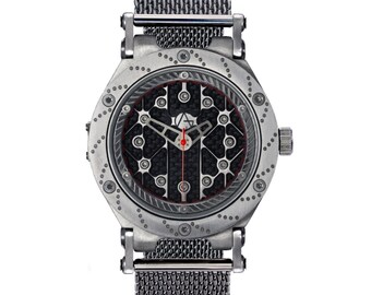 Glen Anthony Synchro Space Frame Carbon - Brake Disc Bezel - Mesh Strap