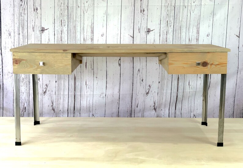 Sale I M Solid Wood Desk Reclaimed Wood Etsy