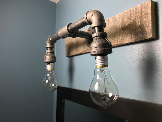 1//2/'/' 3//4/'/' Rohr Lamp Schalter Ventil Vintage Steampunk Industrial Table Light