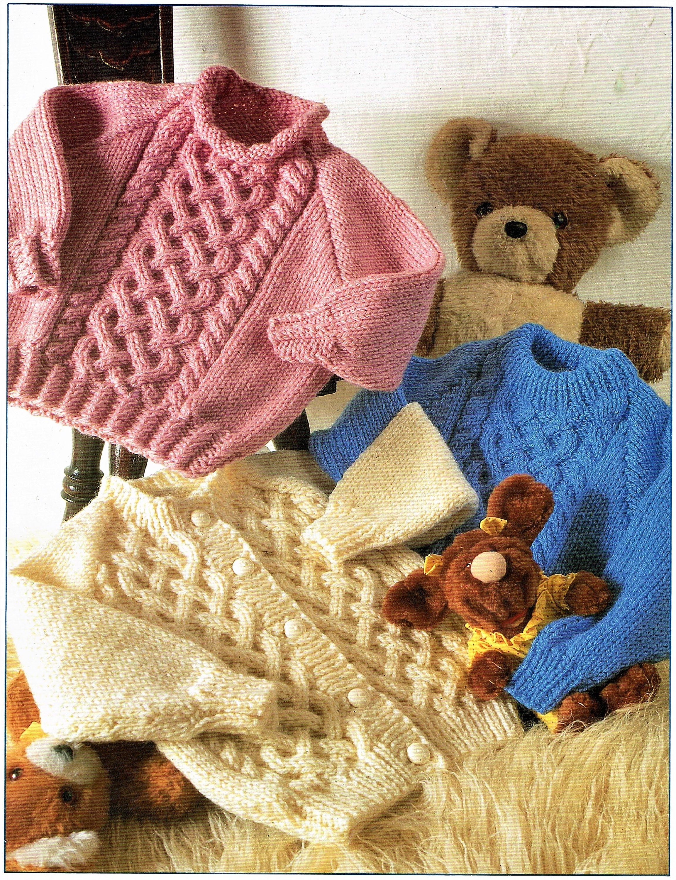 Childrens chunky hotsell cardigan knitting patterns