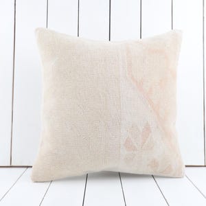 livingroom pillow cover, 18x18 turksih kilim pillow, antique pillow cover, cushion cover, home decor, decorative throw pillow, sofa pillow