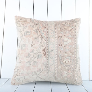 anatolian turkish kilim pillow, 18x18 kilim pillow, decorative throw pillow, sofa accent pillow, oriental pillow, home decor, turkey pillow