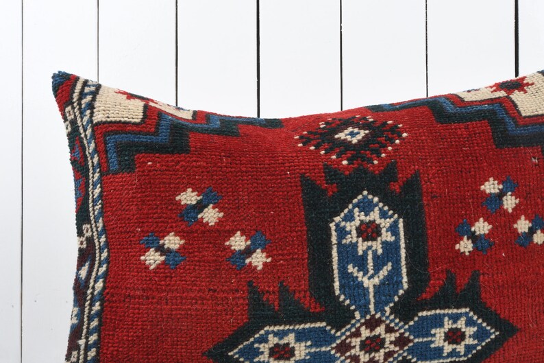 Turkish Kilim Pillow Kilim Pillow Cover Vintage Kilim Pillow 16x24 Decorative Kilim Pillow Handmade Kilim Pillow Kilim Cushion Cover